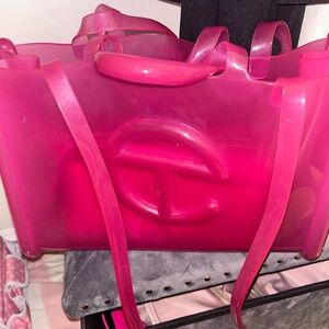 The large Melissa x Telfar Jelly Shopper